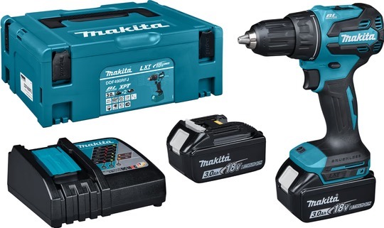 Makita DDF490RFJ Akku-Bohrschrauber-Set